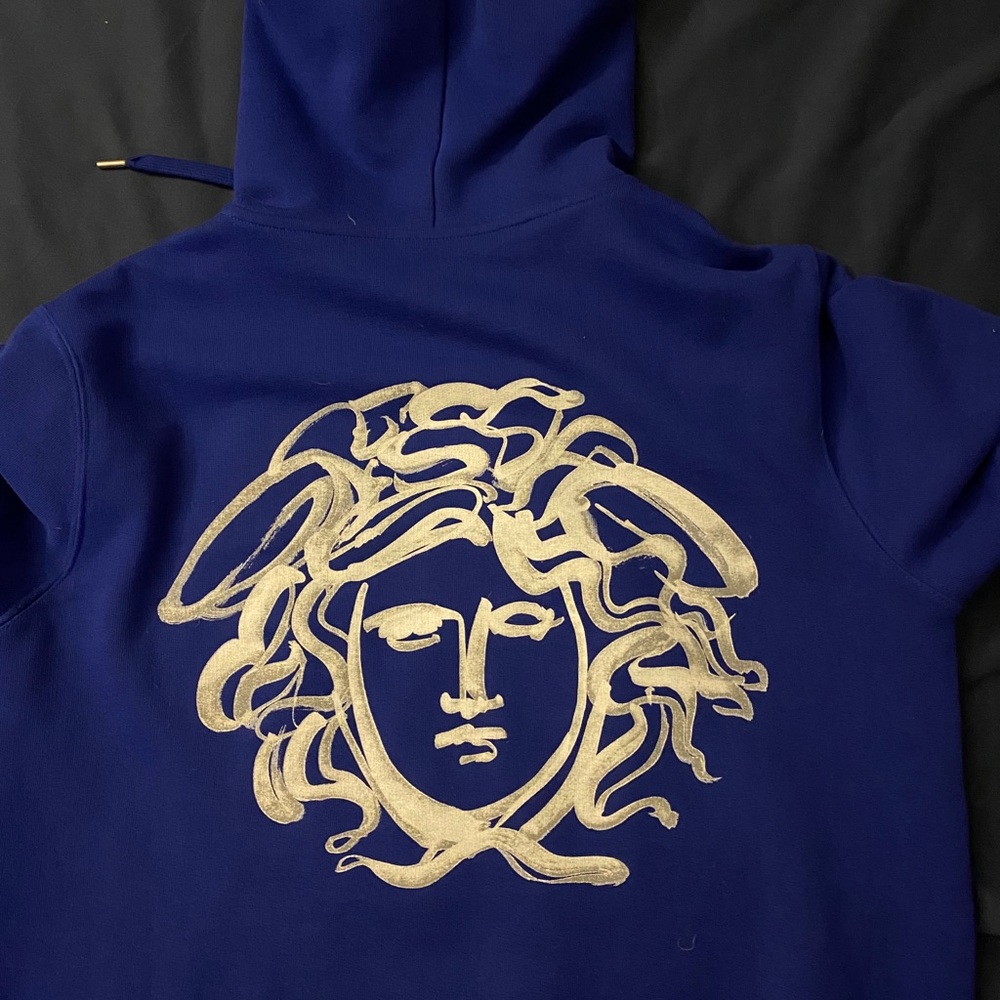 Versace Hoodie - Royal Blue